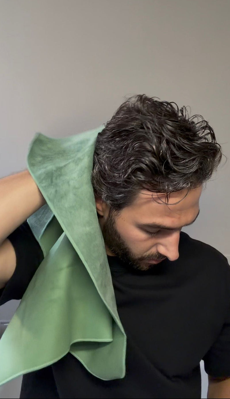 ⁠Dry your hair